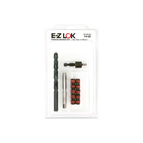 EZ Lok ScrewLocking Thread Repair Kit, Self Locking Thread Inserts, 1
